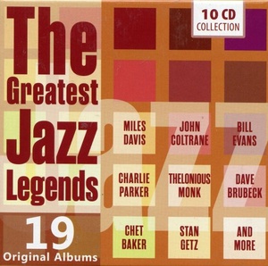 VA - The Greatest Jazz Legends: 19 Original Albums (10CD BoxSet) (2015) (320) [DJ]