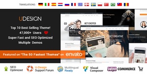 U DESIGN Theme Wordpress 2017 THEMEFOREST Nulled v2 13 1