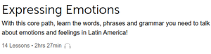 SpanishPod101❸ "Expressing Emotions" [Intermediate]