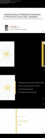 [ FreeCourseWeb ] PluralSight - Implementing a Relational Database in Microsoft Azure SQL Database