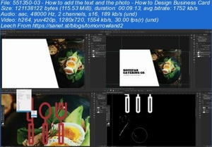 Skillshare - How to Design Business Card With Photoshop