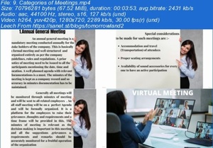 Udemy - Meetings Management