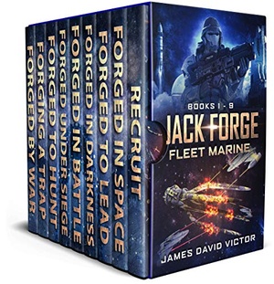 Jack Forge, Fleet Marine Boxed Set by James David Victor (#1-9)