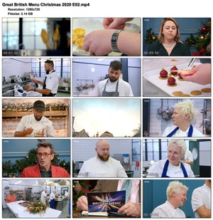 Great British Menu Christmas 2020 E02 (1280x720p HD, 50fps, soft Eng subs)