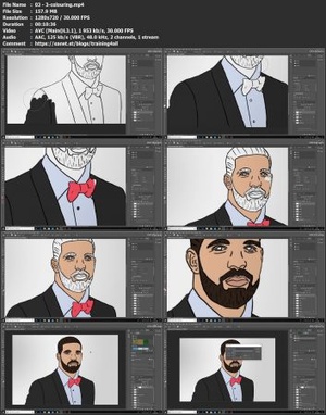 [ FreeCourseWeb ] Turn yourself into a Cartoon Character in Photoshop