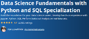 Coursera - Data Science Fundamentals with Python and SQL