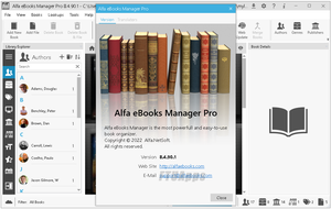 Alfa eBooks Manager Pro / Web v8.4.90.1 Multilingual Portable