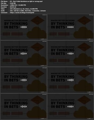 [ FreeCourseWeb ] Lynda - Making Better Decisions by Thinking in Bets