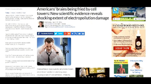 Are Brains Being Fried By Cell Towers?