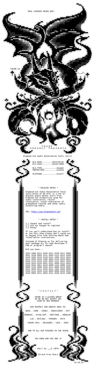 Diamond Cut Audio Restoration Tools v10.51-CRD [FTUApps]