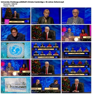 University Challenge Christmas 2020 (1280x720p HD, 50fps, soft Eng subs)