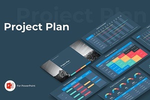 DesignOptimal - Project Plan PowerPoint Template