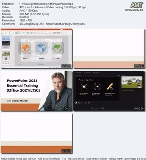 Linkedin - PowerPoint 2021 Essential Training (Office 2021 - LTSC)