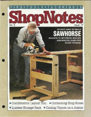 [ FreeCourseWeb ] Woodworking Shopnotes 017 - Adjustable Sawhorse