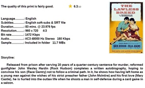 The Lawless Breed (Western 1953) Rock Hudson 720p