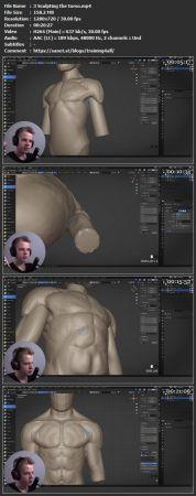 Skillshare - Blender - Sculpt a male torso for beginners