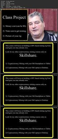 [ DevCourseWeb ] Skillshare - Cryptocurrency Mining - Recycle Used Computers to Support the Blockchain