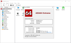 AIDA64 Extreme v6.60.5939 Beta Multilingual Portable