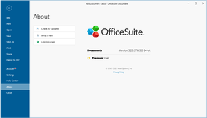 OfficeSuite Premium v5.20.37365 (x64) Multilingual Portable [FTUApps]