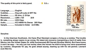 Pocket Money (Western Comedy 1972) Paul Newman 720p