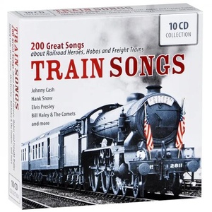 Johnny Cash, Tennessee Ernie Ford, Hank Davis, Doug Corby, Bob Riley, Jimmie O'Neal, Billy Vaughn - Train Songs (10CD) (2011) [FLAC] [R-DJ]