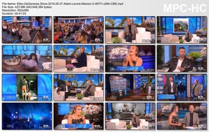 Ellen DeGeneres Show 2018 05 07 Adam Levine Maroon 5 HDTV x264 CBS mp4