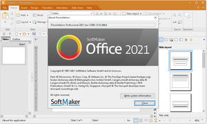 SoftMaker Office Professional 2021 Rev S1042.1212 Multilingual Portable