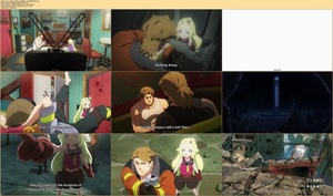 Sakugan S01E01 [VRV 1080p HEVC E-OPUS] HR-DR