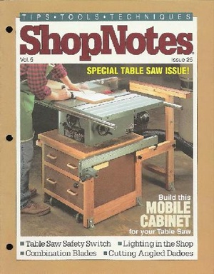 [ FreeCourseWeb ] Woodworking Shopnotes 025 - Special Table Saw Issue