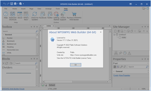 WYSIWYG Web Builder v17.1.1 (x64) Multilingual + Crack