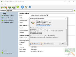 LizardSystems Change MAC Address v21.06 Multilingual Portable [FTUApps]