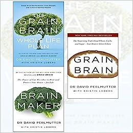 David Perlmutter books - Grain Brain collection set x3