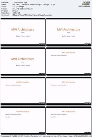 Udemy - MVI architecture for Android with XML layouts
