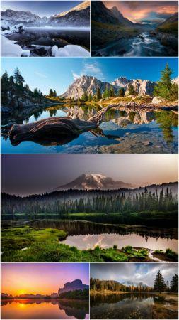 DesignOptimal - Wonderful scenery of rivers (Pack 81)