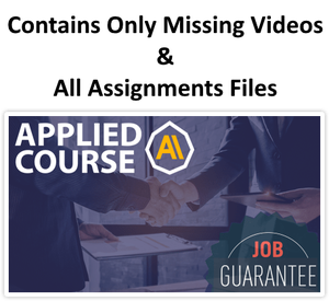 AppliedAICourse | Applied Machine Learning Course [UPDATE ONLY] [FCO]