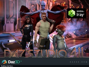 DAZ Studio Pro Edition 4.11.0.383 (x64) + Key - [FileCR]
