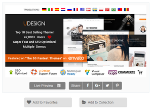 U-DESIGN THEME Wordpress Download NULLED Theme [2018]