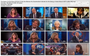 Dr Phil Show 2018 04 10 My Son Blames His Grandmother s Murder for Him Being a Violent Mooch HDTV x264 CBS mp4