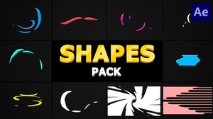 DesignOptimal - Videohive - Brush And Grain Shapes After Effects 30309447