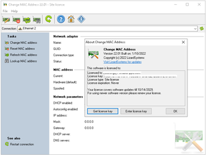 LizardSystems Change MAC Address v22.01 Multilingual Portable