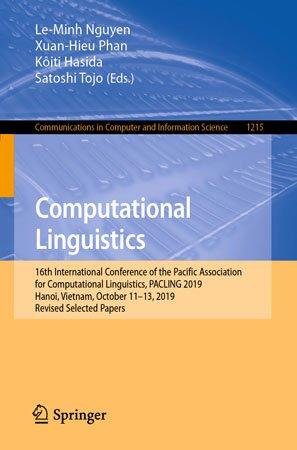 [ FreeCourseWeb ] Computational Linguistics - 16th International Conference of the Pacific Association for Computational Linguistics, PACLING 2019