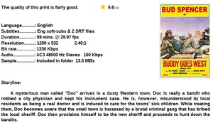Buddy Goes West (Ital. Western 1981) Bud Spencer 720p