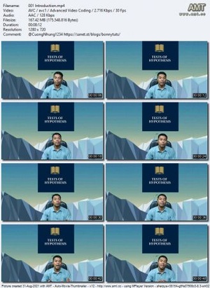 Udemy - Tests of Hypothesis - z test and t-test