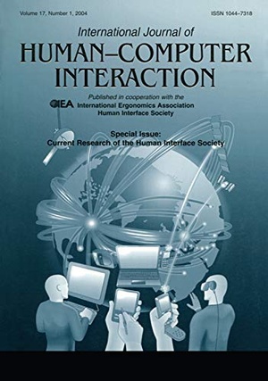 [ FreeCourseWeb ] Current Research of the Human Interface Society - A Special Issue of the international Journal of Human-computer Interaction