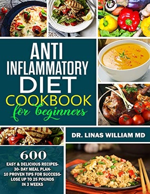 [ FreeCourseWeb ] Anti-Inflammatory Diet Cookbook For Beginners - 600 Easy & Delicious Recipes-30- Day Meal Plan- 10 Proven Tips for Success