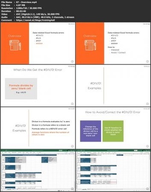[ FreeCourseWeb ] PluralSight - Troubleshooting Excel Formulas