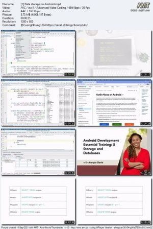 Linkedin - Android Development Essential Training - 5 Storage and Databases