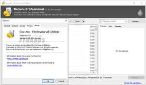 Recuva Professional / Business / Technician v1.53.2074 Multilingual Portable
