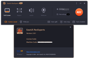 EaseUS RecExperts Pro v2.8.1 Portable