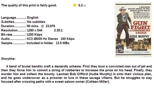 Gunfight At Comanche Creek (Western 1963) Audie Murphy 720p